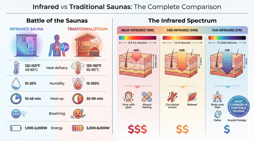 Portable Infrared Sauna Kits