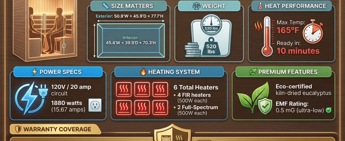 The Equinox 2-Person Portable Sauna Review