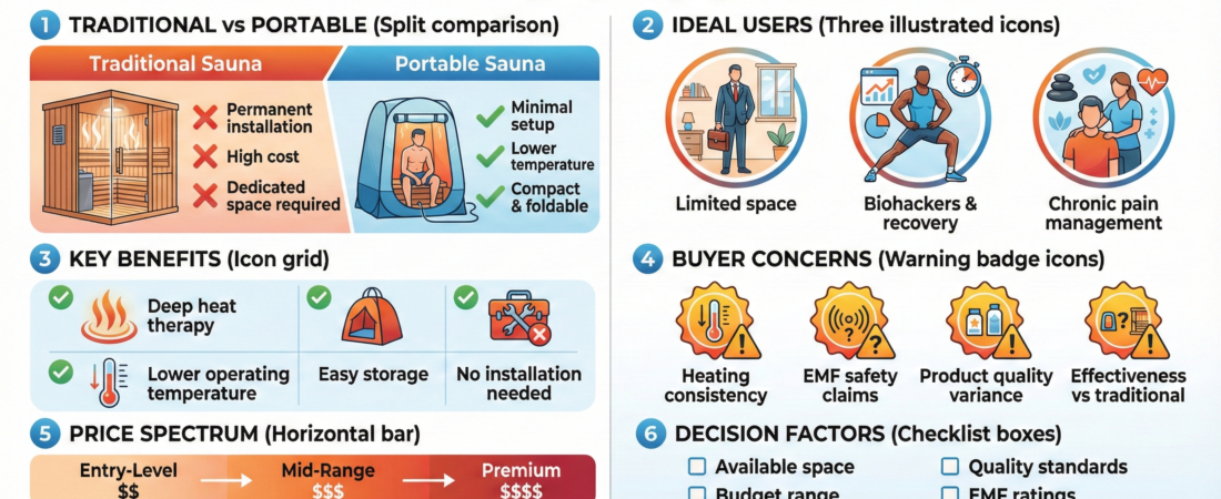 Are Portable Infrared Sauna Kits Worthwhile? Pros, Cons, and Key Considerations