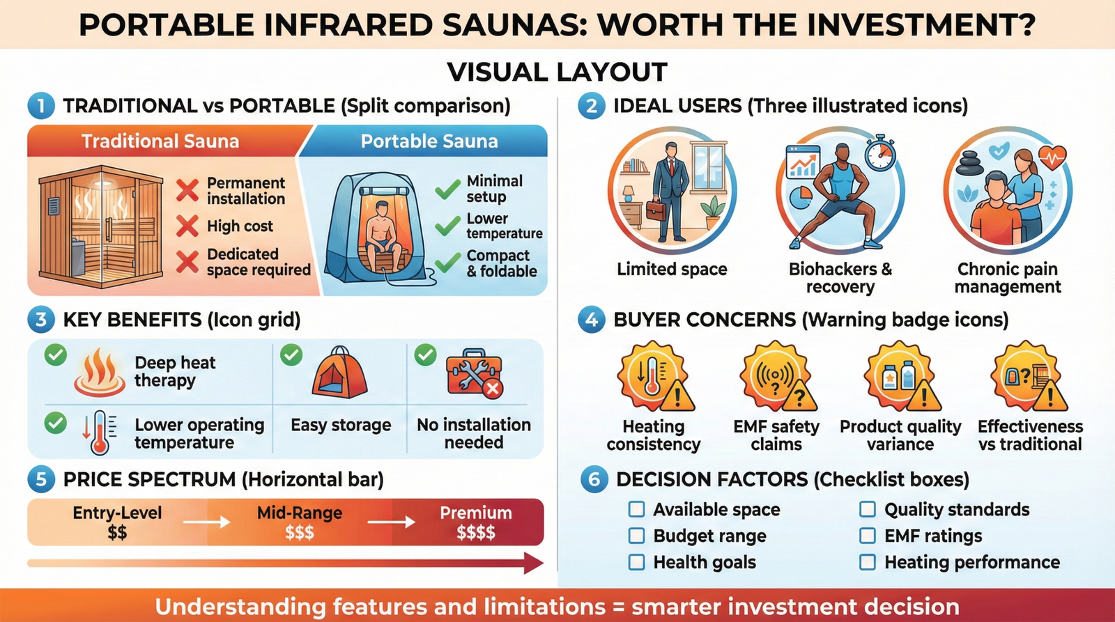 Are Portable Infrared Sauna Kits Worthwhile? Pros, Cons, and Key Considerations