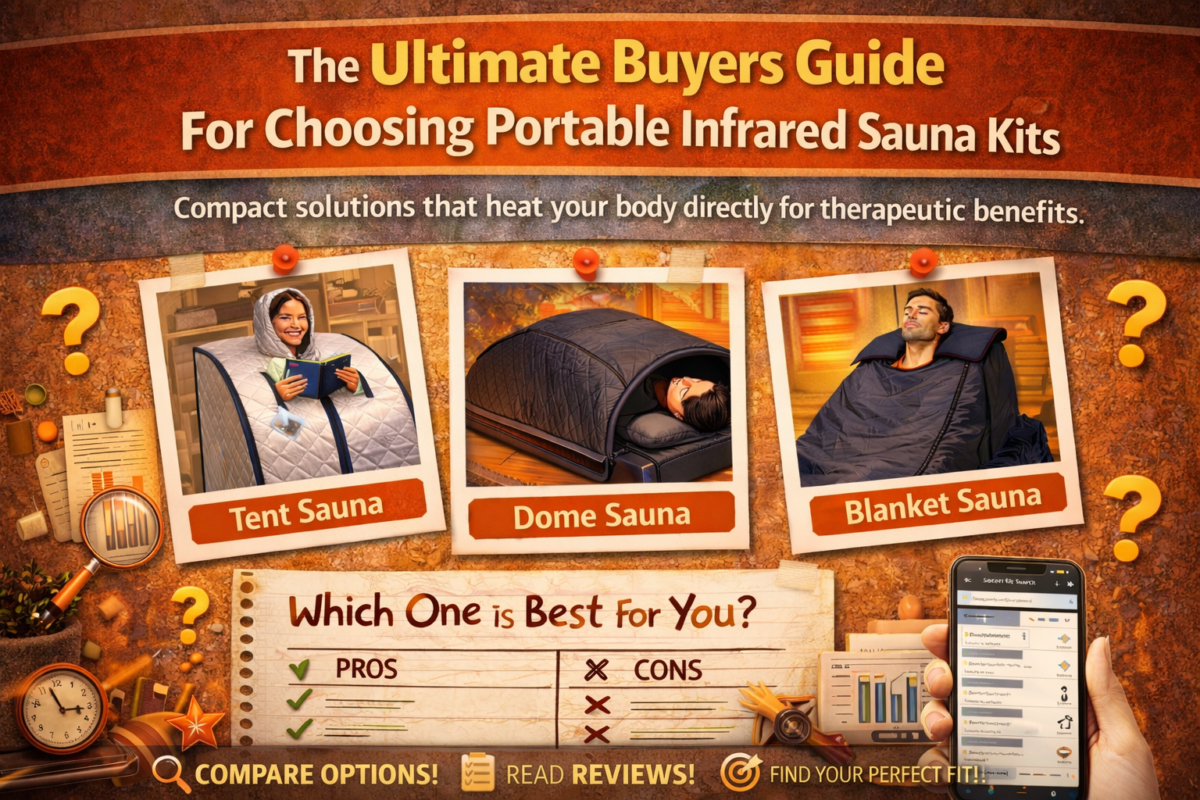 The Ultimate Buyer’s Guide for Choosing Portable Infrared Sauna Kits