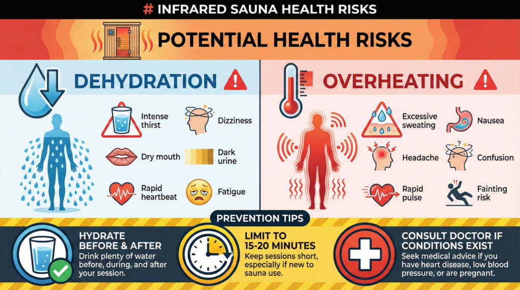 Infrared sauna health risks
