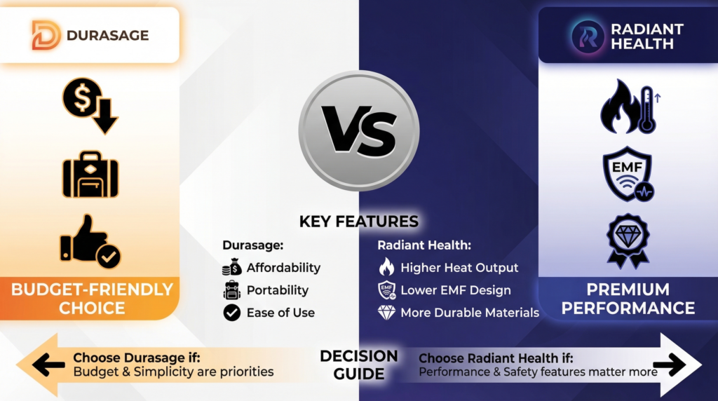 Durasage Vs Radiant Saunas