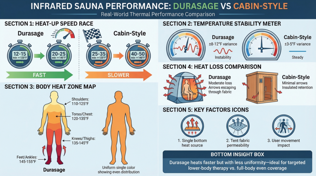 Durasage Portable infrared sauna kits
