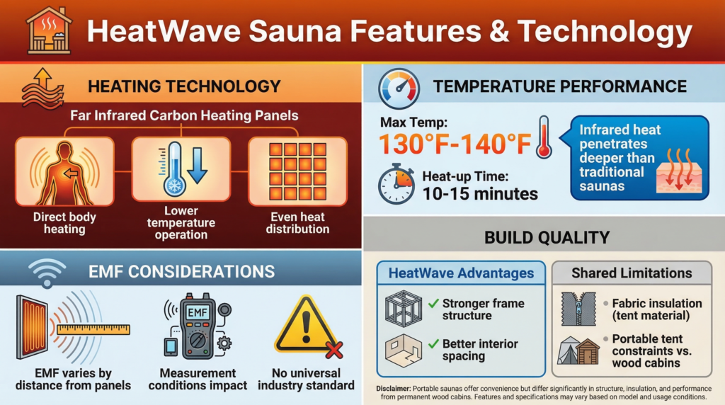 Heatwaves Sauna Features and Technology
