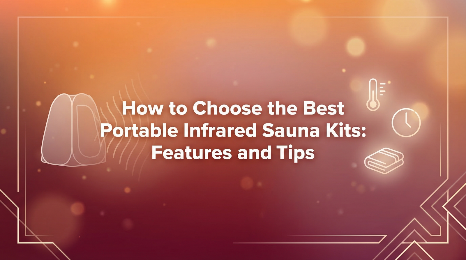 Portable Infrared Sauna Kits: 6 Steps for First-Time Buyers