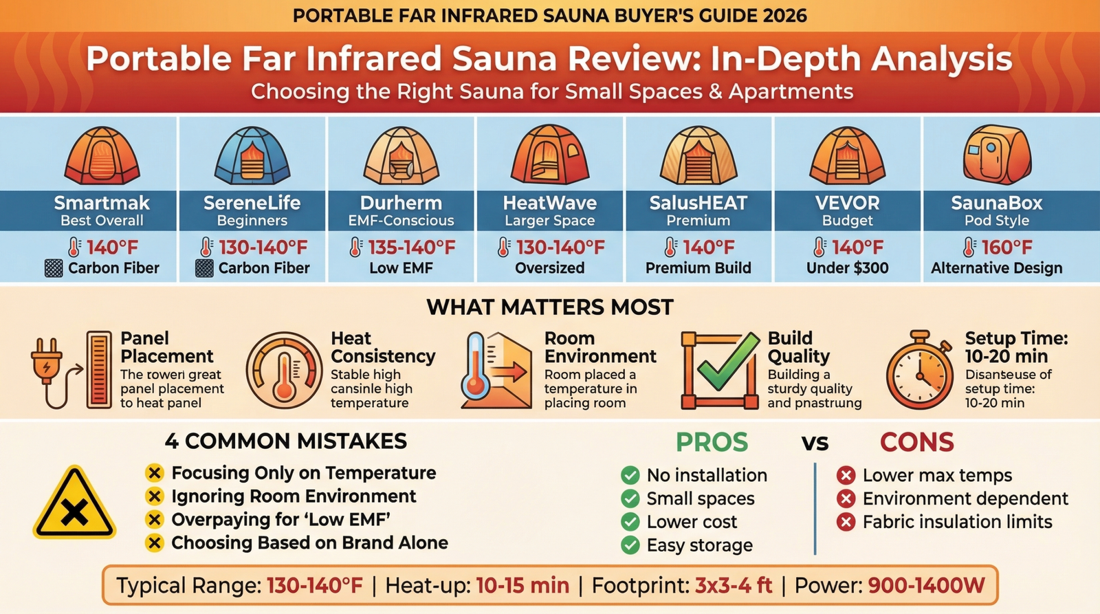 Portable Far Infrared Sauna Review: In-Depth Analysis (2026 Buyer’s Guide)