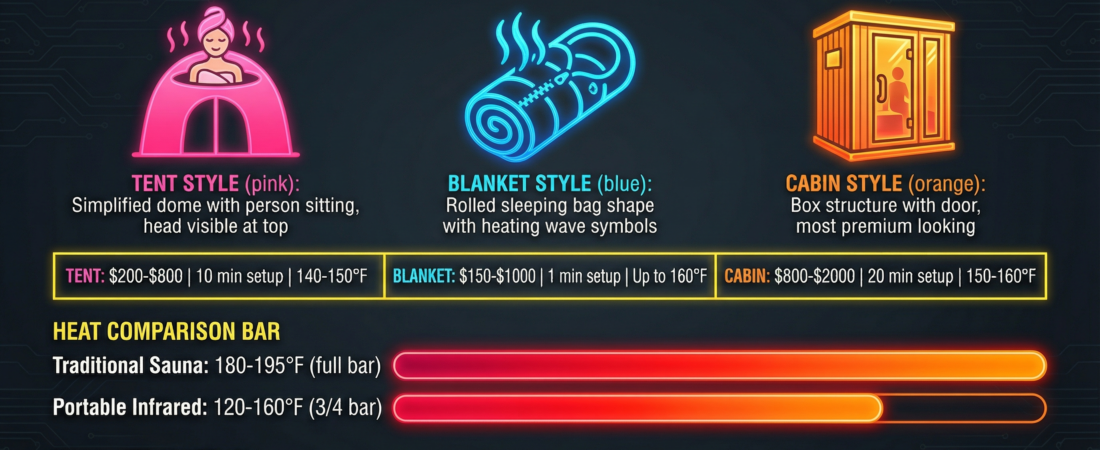 Portable Infrared Sauna Kits: Complete Buyer’s Guide (2026)