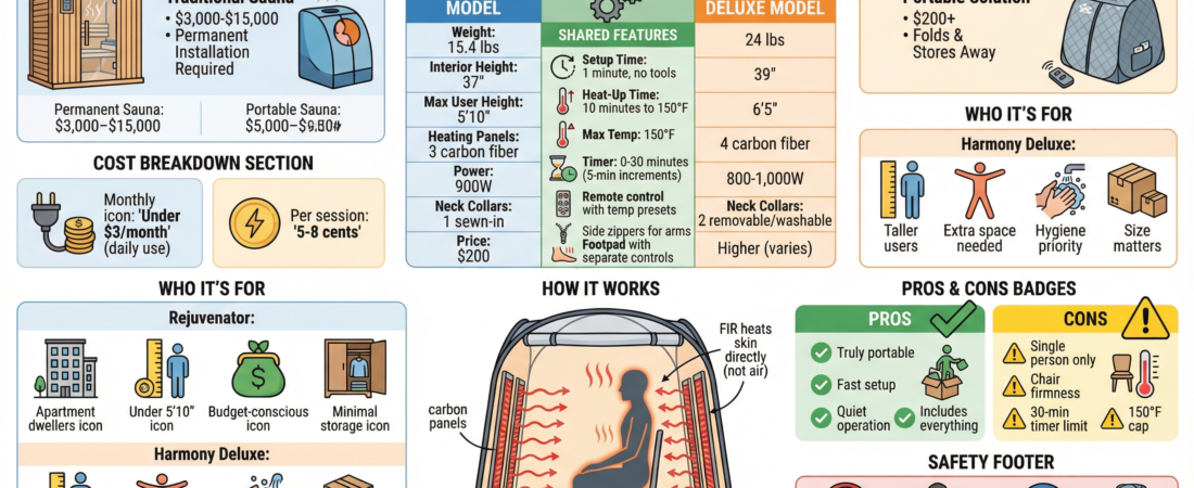 HeatWave Portable Infrared Sauna Kits: A  Quality Review & Analysis