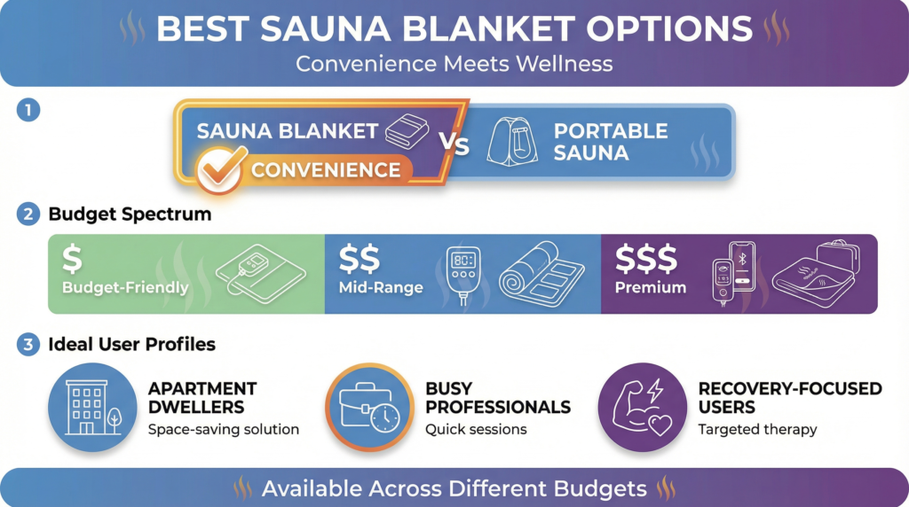 Best Sauna Blanket Options