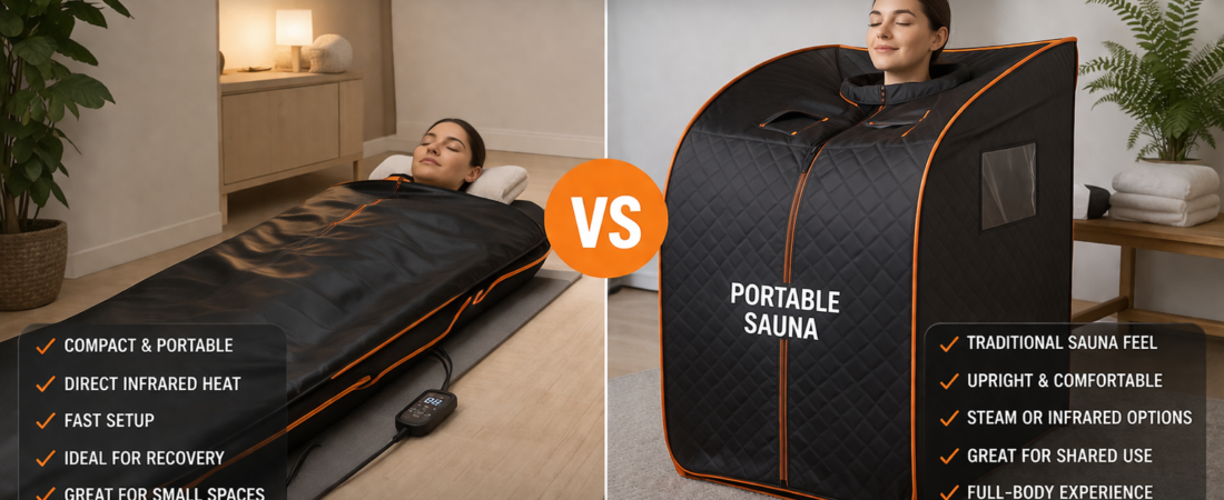 Portable Sauna vs Sauna Blanket: Which Is Better in 2026?