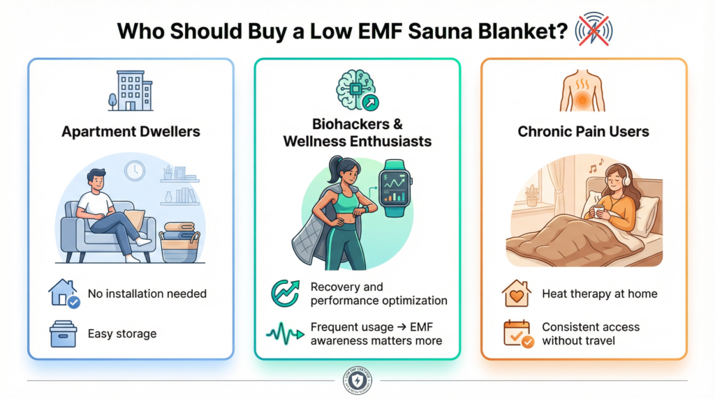 Who Should Buy a Low EMF Sauna Blanket?