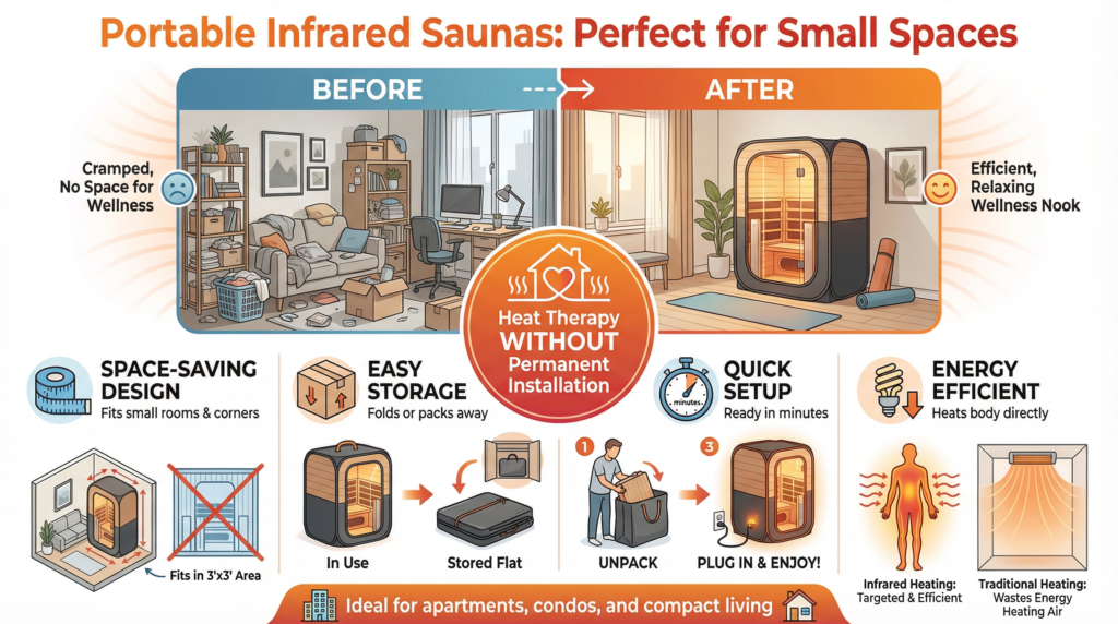 Why Choose a Portable Infrared Sauna for Small Spaces?
